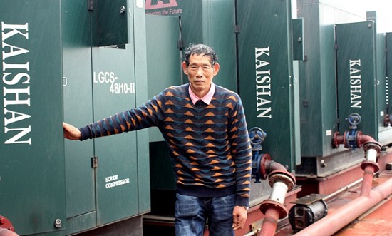 匹配東(dong)風康明(ming)斯QSZ13發動(dong)機的開(kāi)山空壓(ya)機 匹(pi)配東風(feng)康明斯(si)QSZ13發動機(ji)的開山(shan)空壓機(ji)