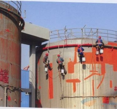 儲油(yóu)罐噴塗用(yòng)開山螺杆(gan)空壓機