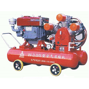 開山牌空(kong)壓機用于邊坡(pō)防護網施工